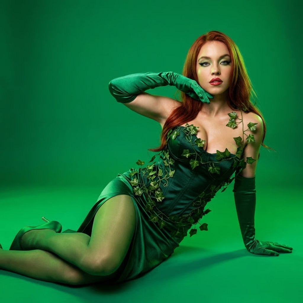 AI Prompt for Creating Poison Ivy-Inspired Celebrity Image Collection