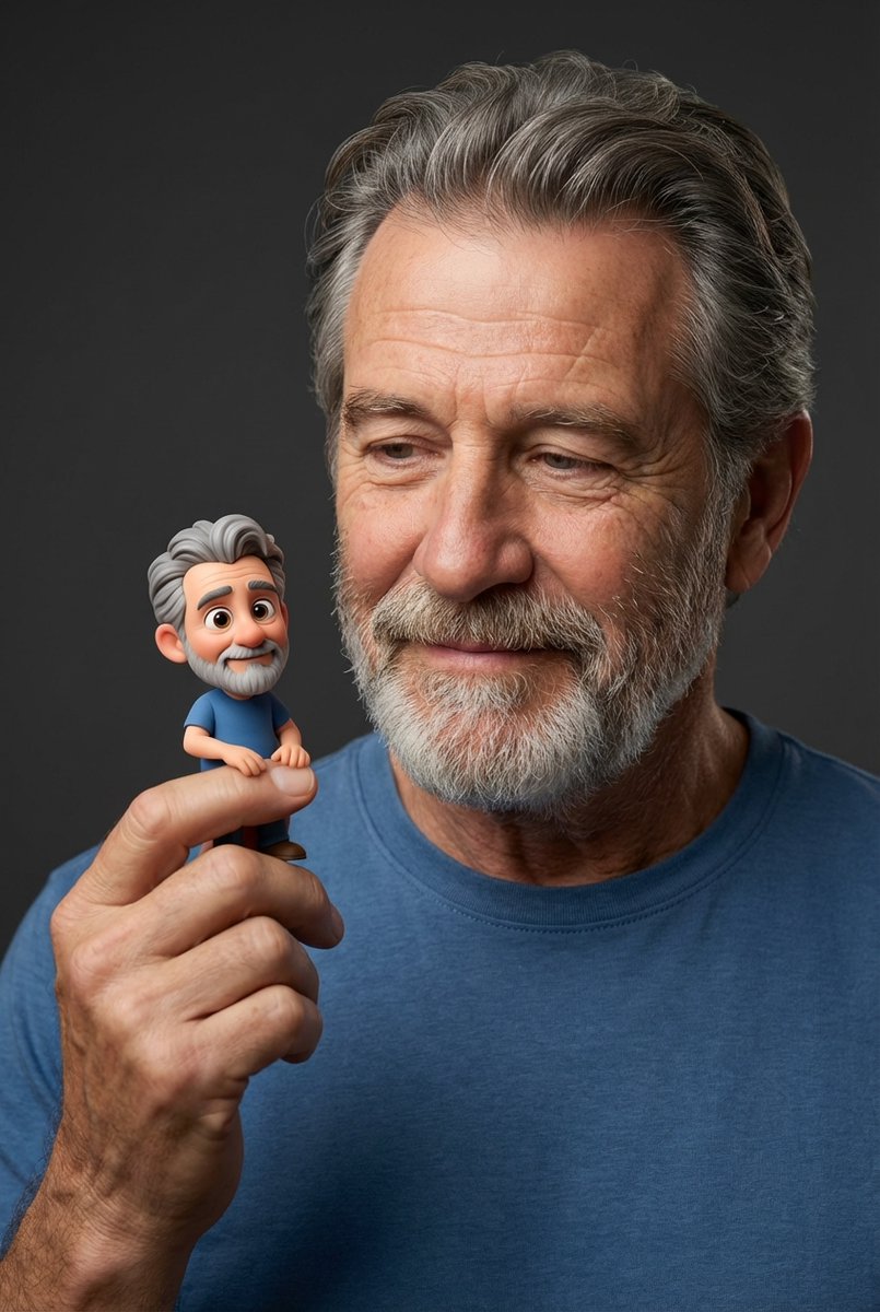 AI Prompt for Creating Realistic Cartoon Clone Portraits