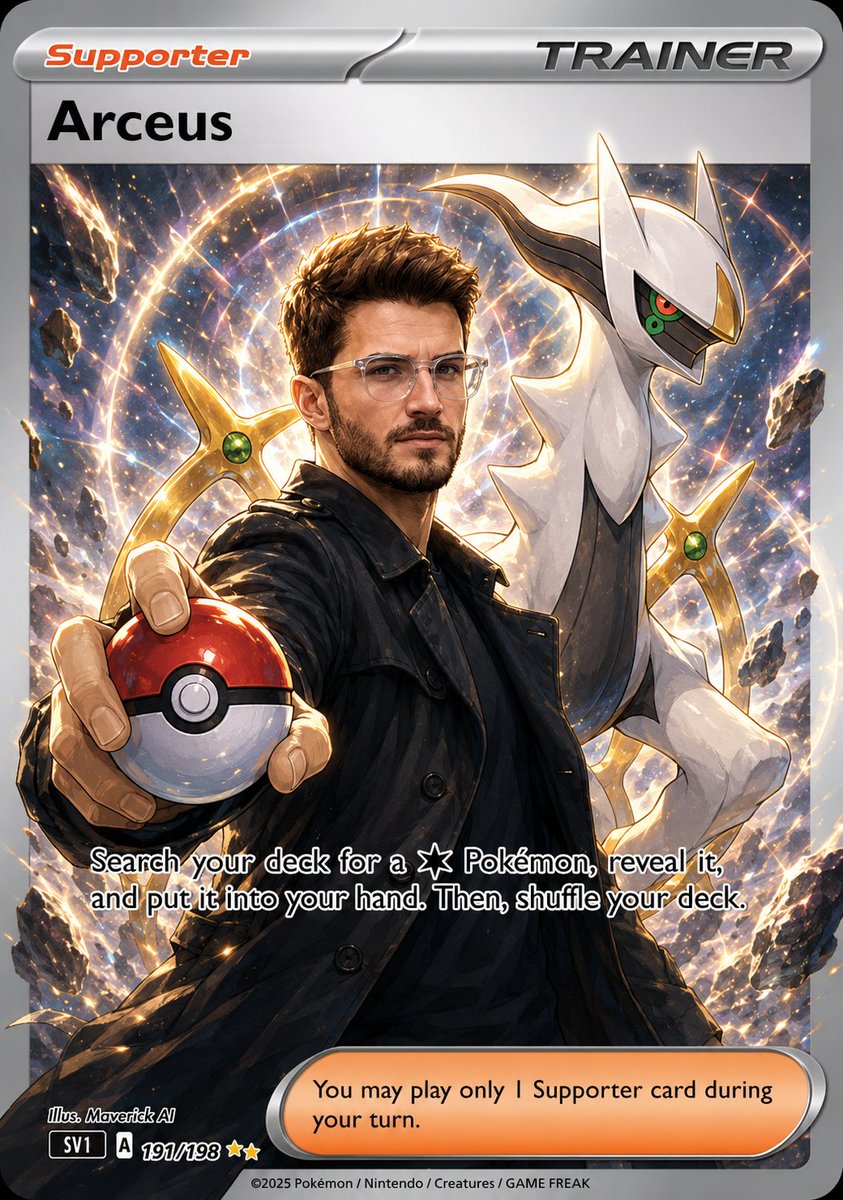AI Prompt for Custom Anime Pokemon Trainer Card Generation
