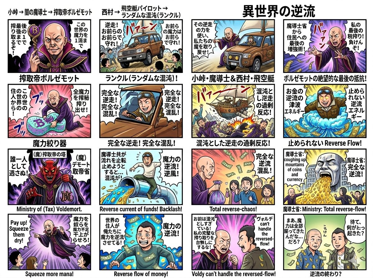 AI Prompt for Custom Comic Strip Generation with Eiji Kotoge as Harry Potter