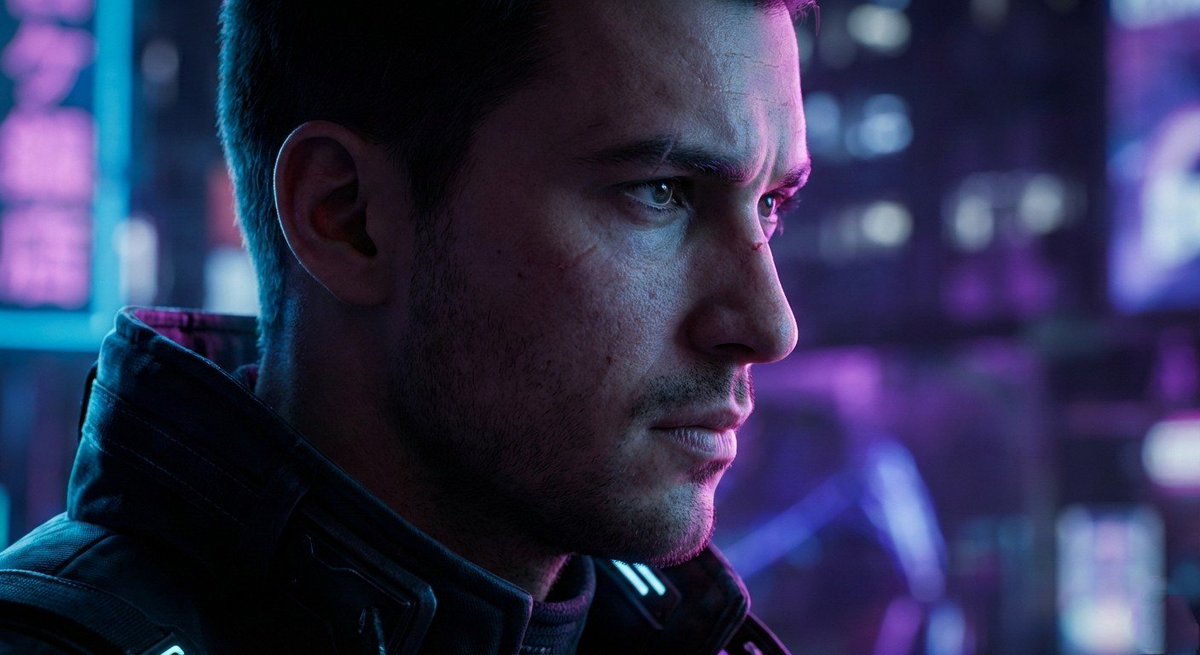 AI Prompt for Cyberpunk 8K Portrait with Neon Lights