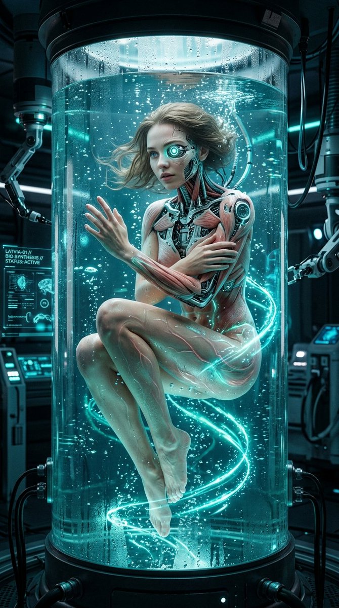AI Prompt for Cyberpunk Android Concept Art