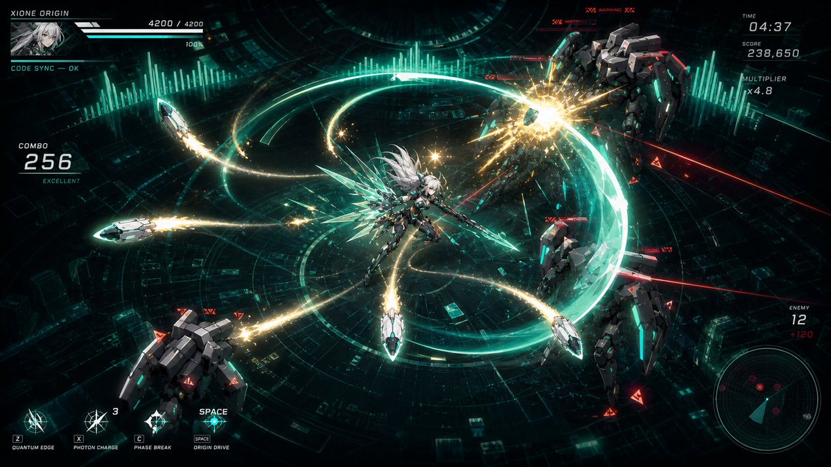 AI Prompt for Cyberpunk Anime Game Battle Screenshot