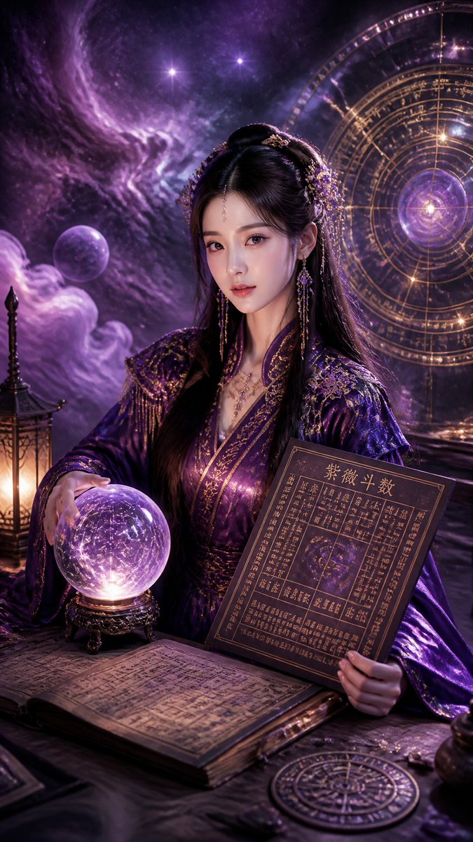 AI Prompt for Cyberpunk Hanfu Mystic Diviner: Blend Traditional Hanfu with Futuristic Starry Elements