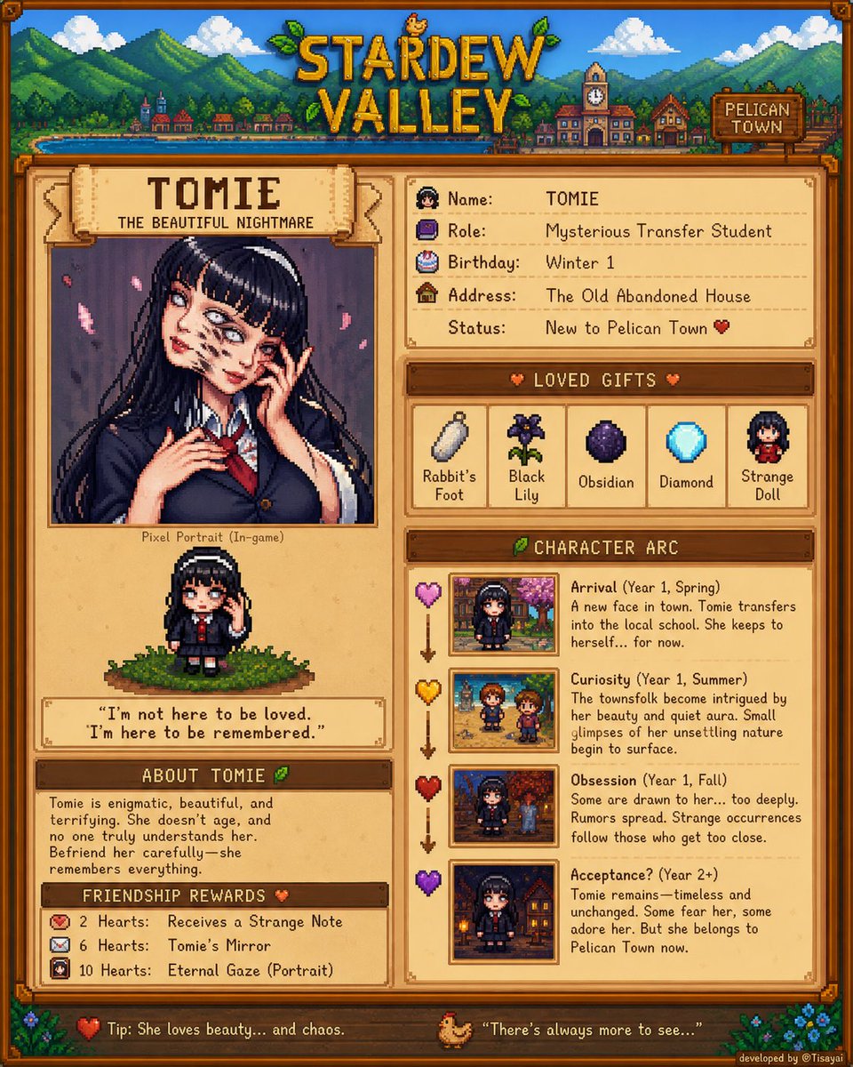 AI Prompt for Detailed Stardew Valley Character Poster
