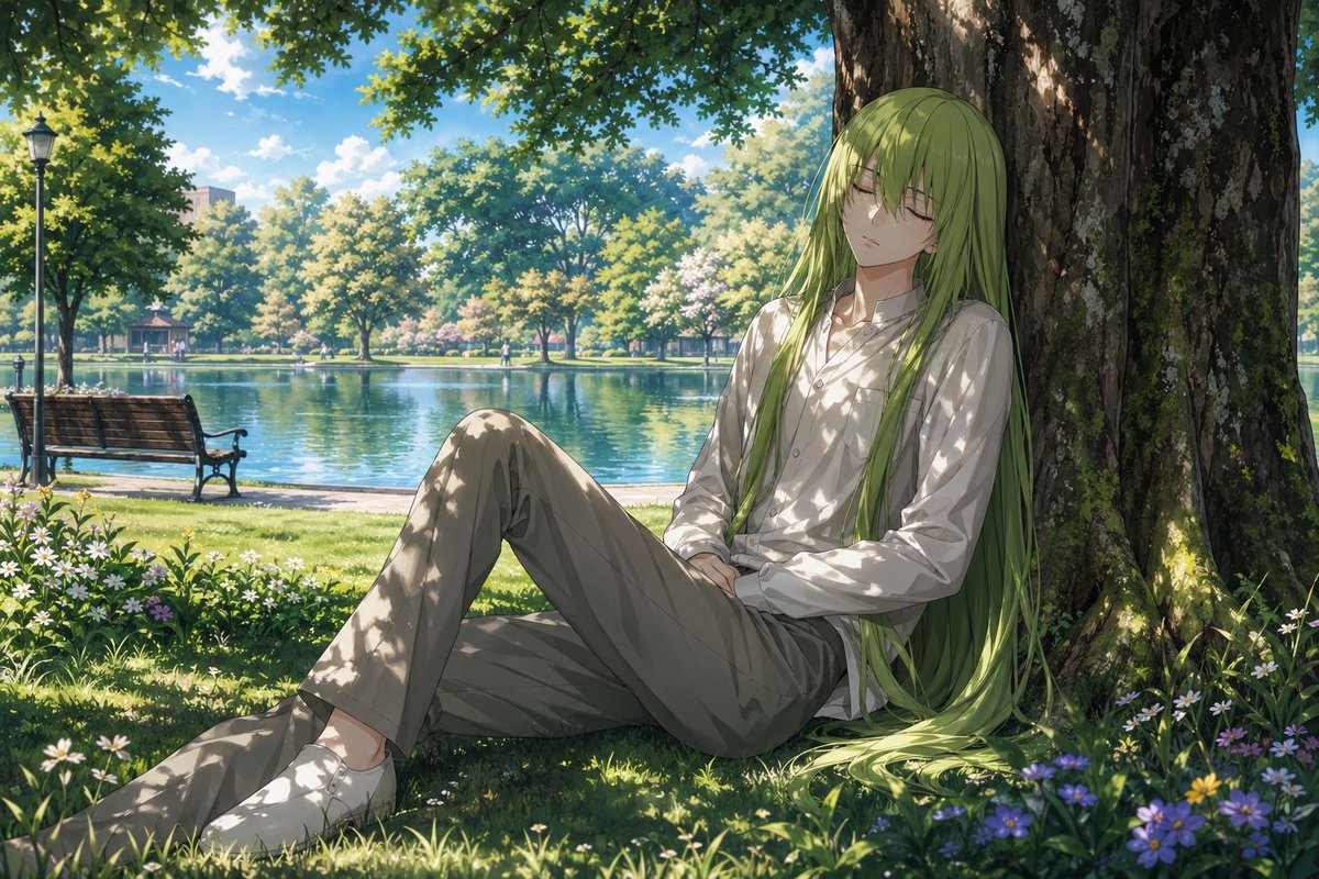 AI Prompt for Enkidu-Inspired Anime Fantasy Portrait