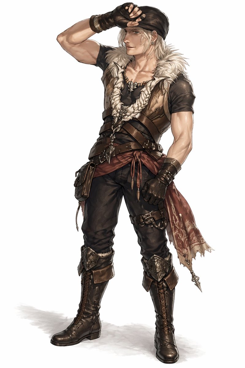 AI Prompt for Fantasy Male Character Design