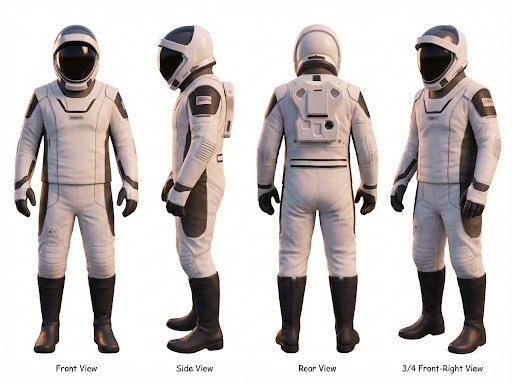 AI Prompt for Generative 3D Character Sheets