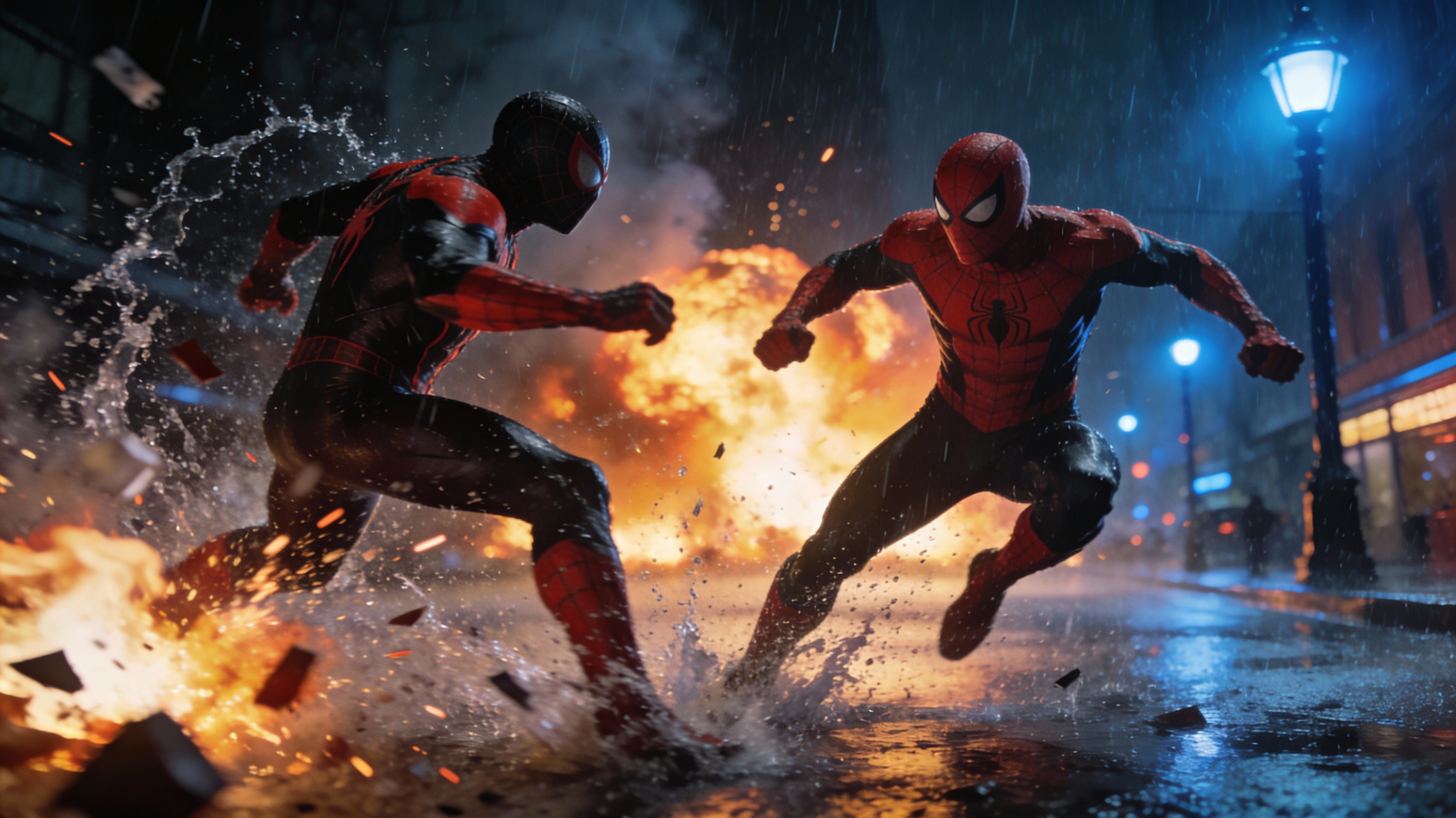 AI Prompt for High-Octane Superhero Battles with Cinematic Visuals