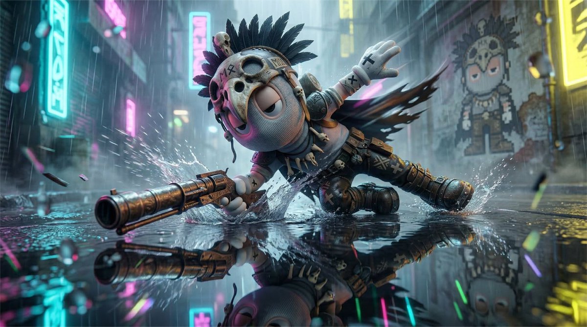 AI Prompt for Highly Detailed Cyberpunk City Scene