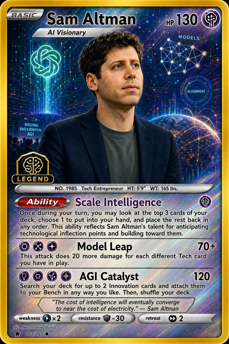 AI Prompt for Holographic Sci-Fi AI Character Card