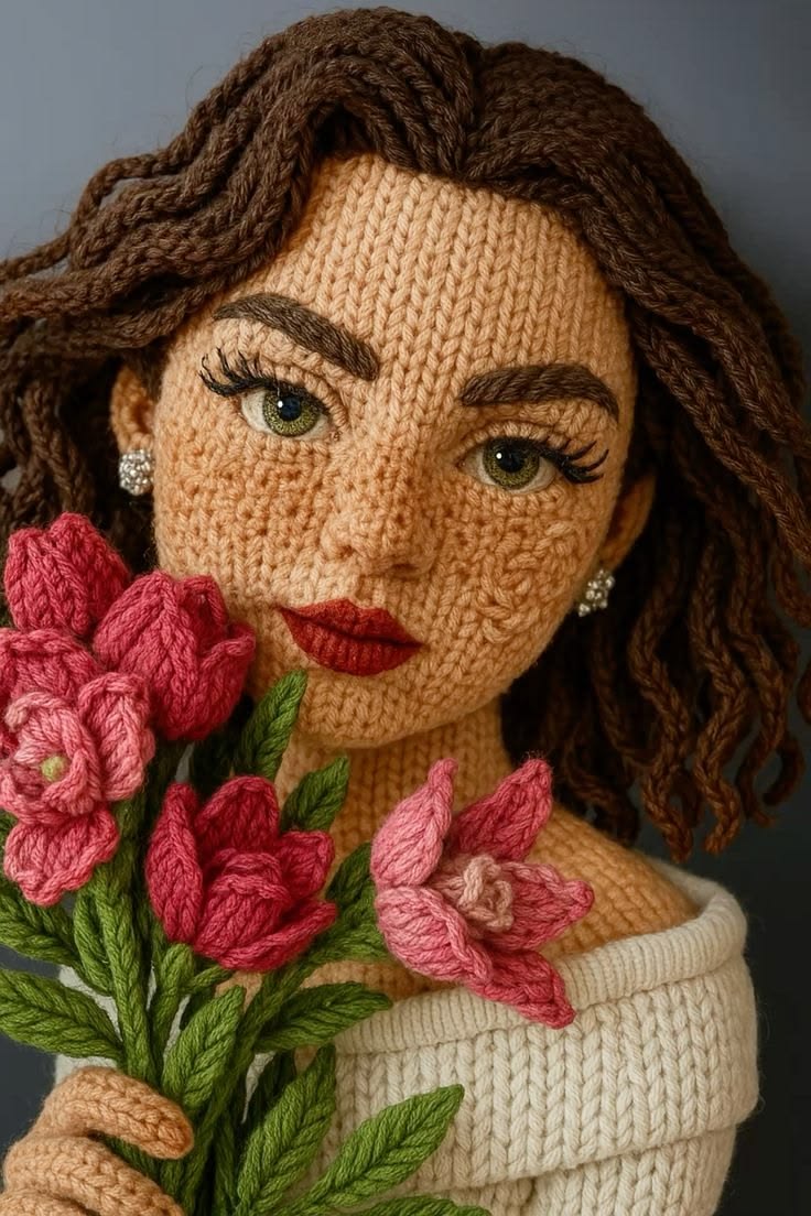 AI Prompt for Hyper-Realistic Crochet Doll Images