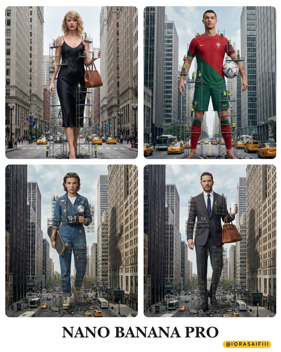 AI Prompt for Hyper-Realistic Urban Fantasy Giantess Taylor Swift Image with Construction Accent