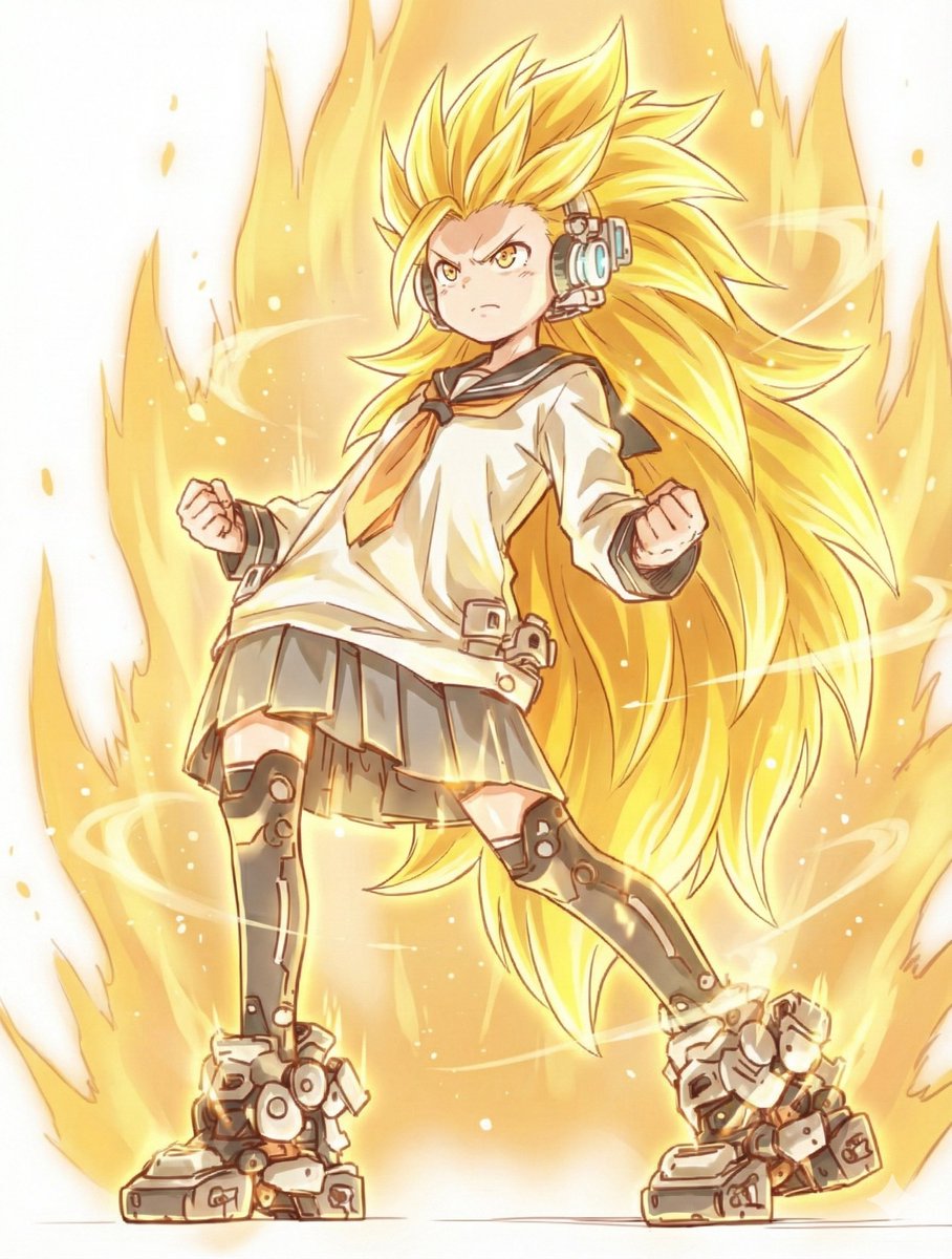 AI Prompt for Kamehameha-Inspired Anime Character Transformations