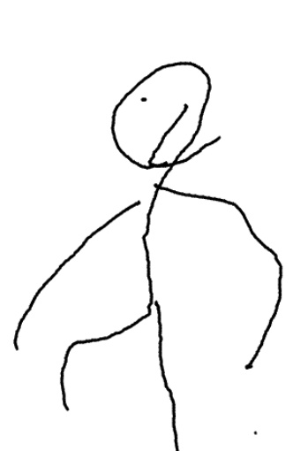 AI Prompt for Minimal Comic-Style Character Pose Reference