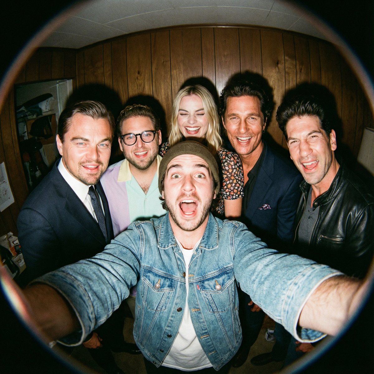 AI Prompt for Movie Character Fisheye Selfies