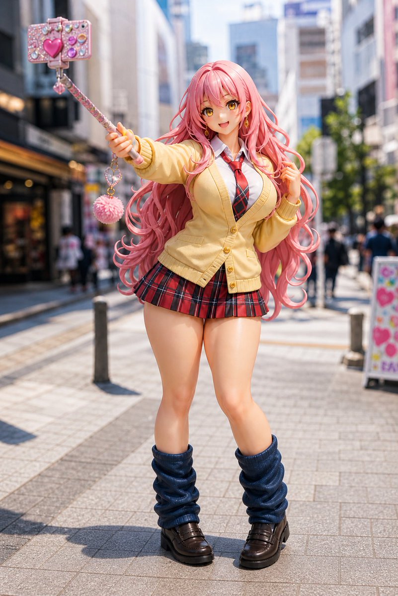 AI Prompt for Photorealistic 3D Anime Schoolgirl Image