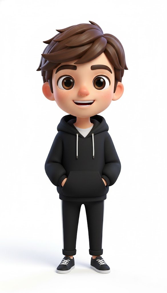 AI Prompt for Pixar-Style American Character Concept Art