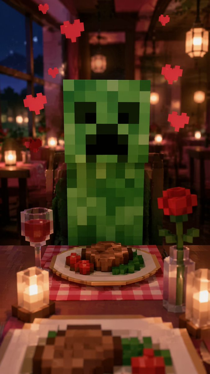 AI Prompt for Pixel Art Romantic Dinner Scene