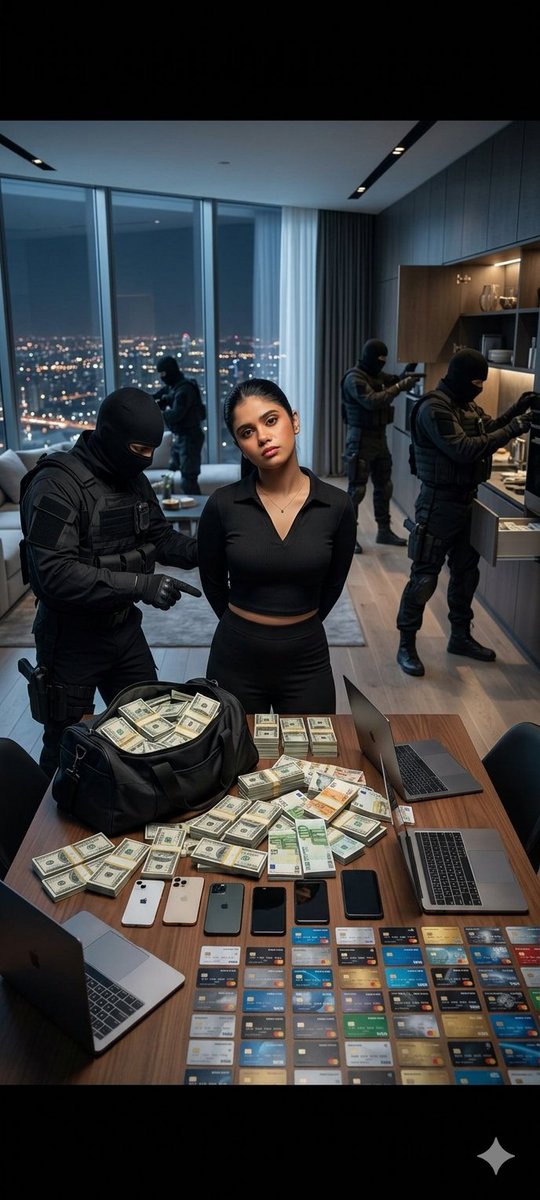 AI Prompt for Realistic Cinematic Police Raid Scene