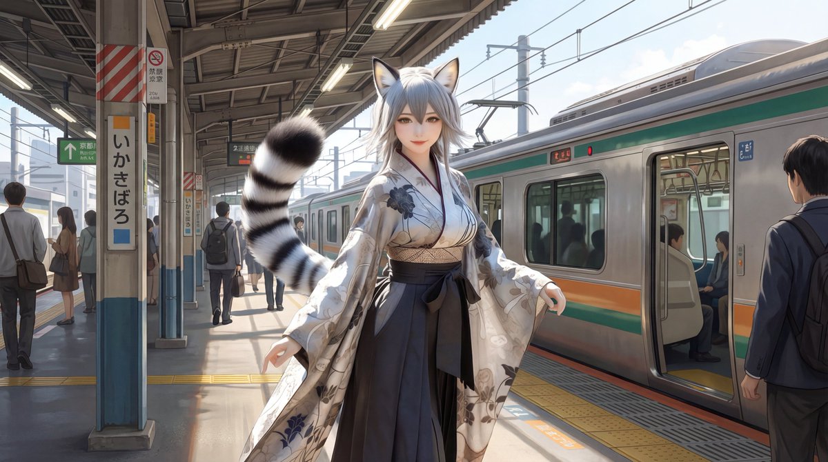 AI Prompt for Realistic Cityscape Character Image