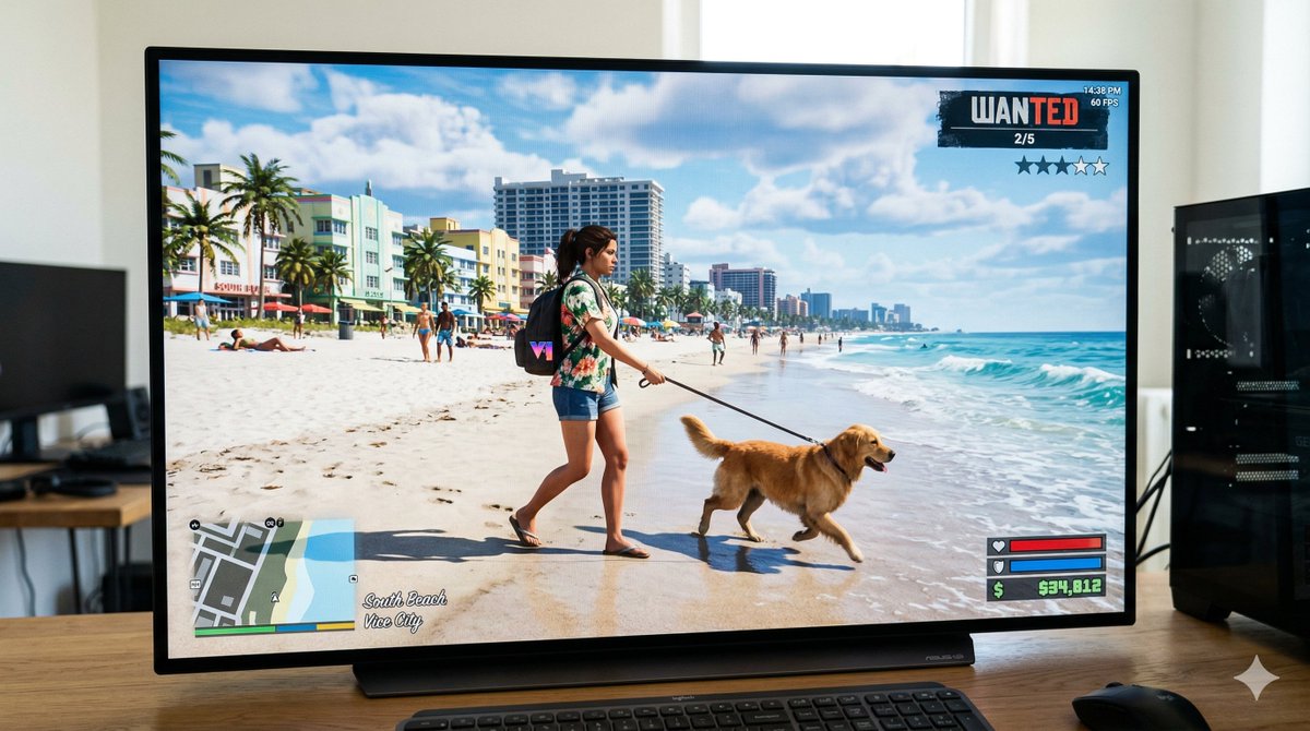 AI Prompt for Realistic GTA 6 In-Game Footage