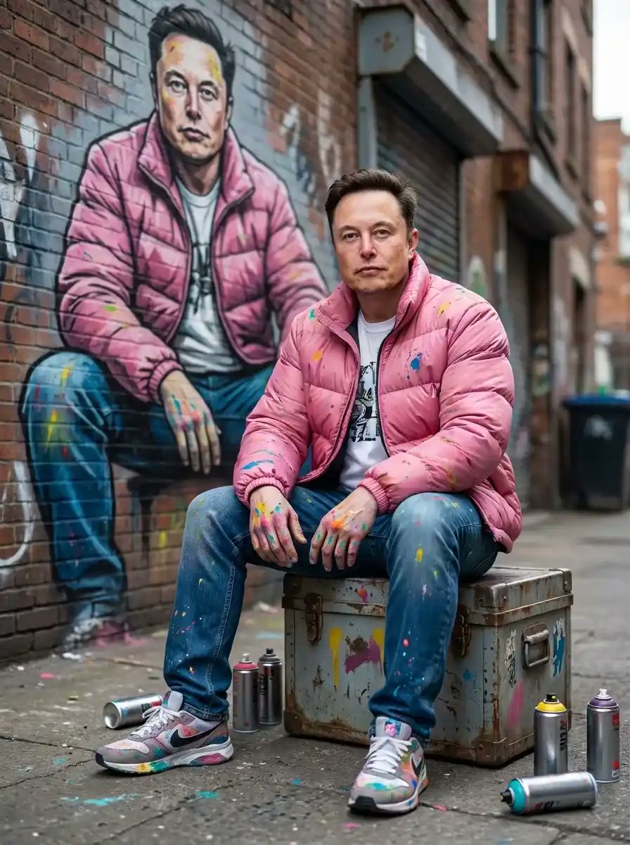 AI Prompt for Realistic Streetwear Portraits with Cityscapes