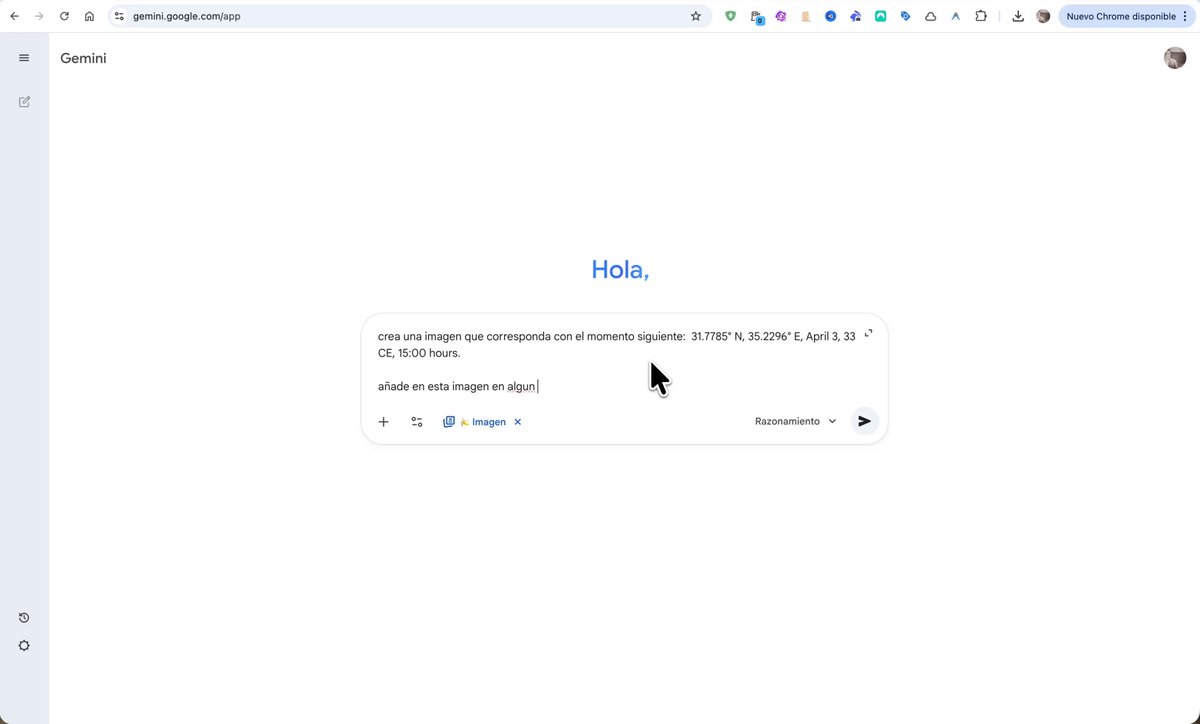 AI Prompt for Realistic Time-Travel Scenes with Specific Geographic Coordinates