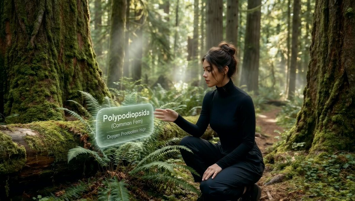 AI Prompt for Redwood Forest VR Data Tag Overlay Video