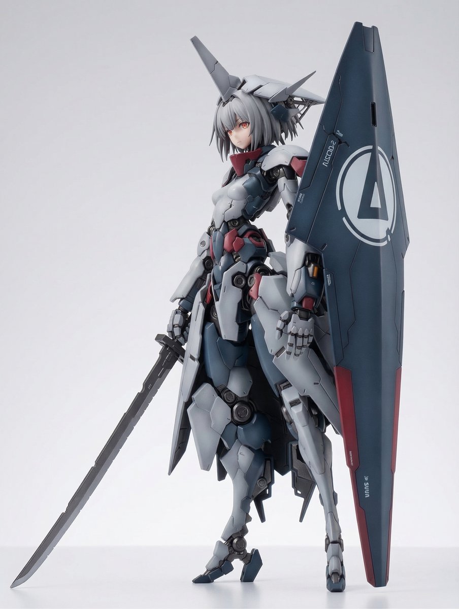 AI Prompt for Sci-Fi Fantasy Bulk Assortment: Mecha Knight Girl