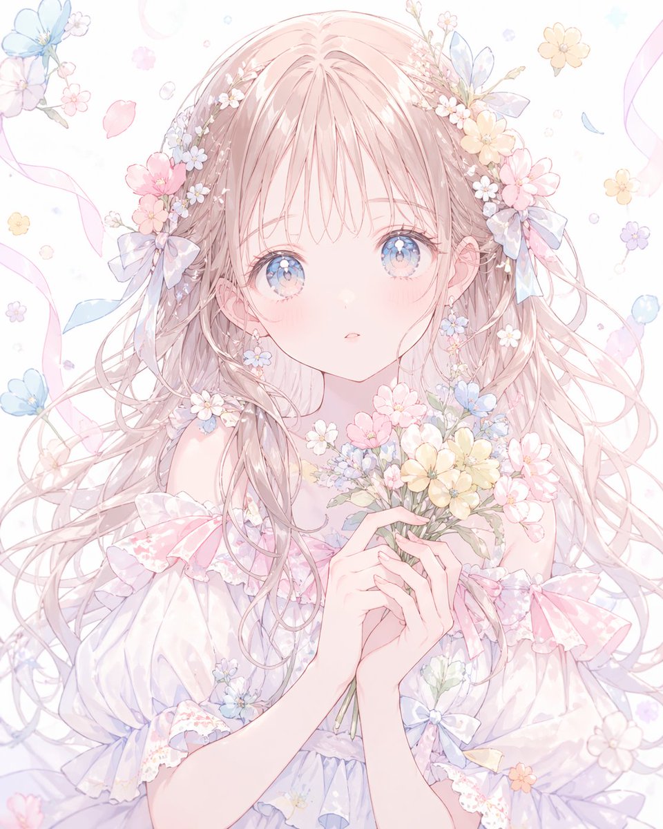 AI Prompt for Soft Anime Girl Avatar Art