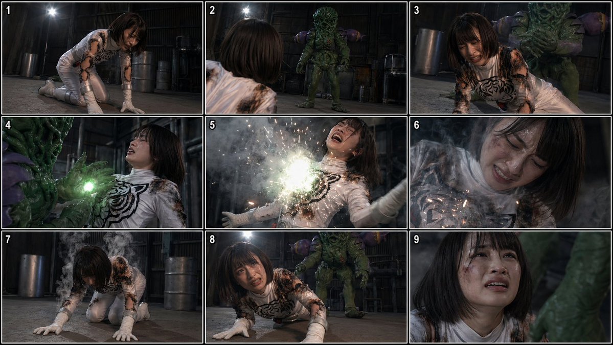 AI Prompt for Tokusatsu Superheroine Storyboard Art