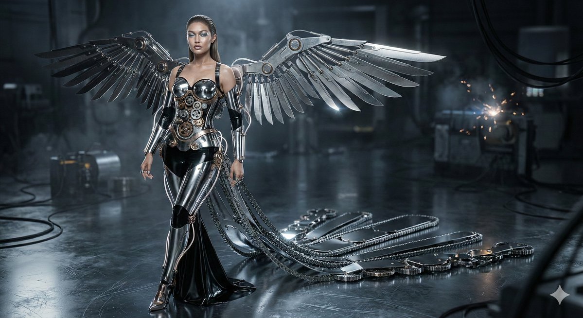 AI Prompt for Ultra-Realistic Steampunk Sci-Fi Editorial Images