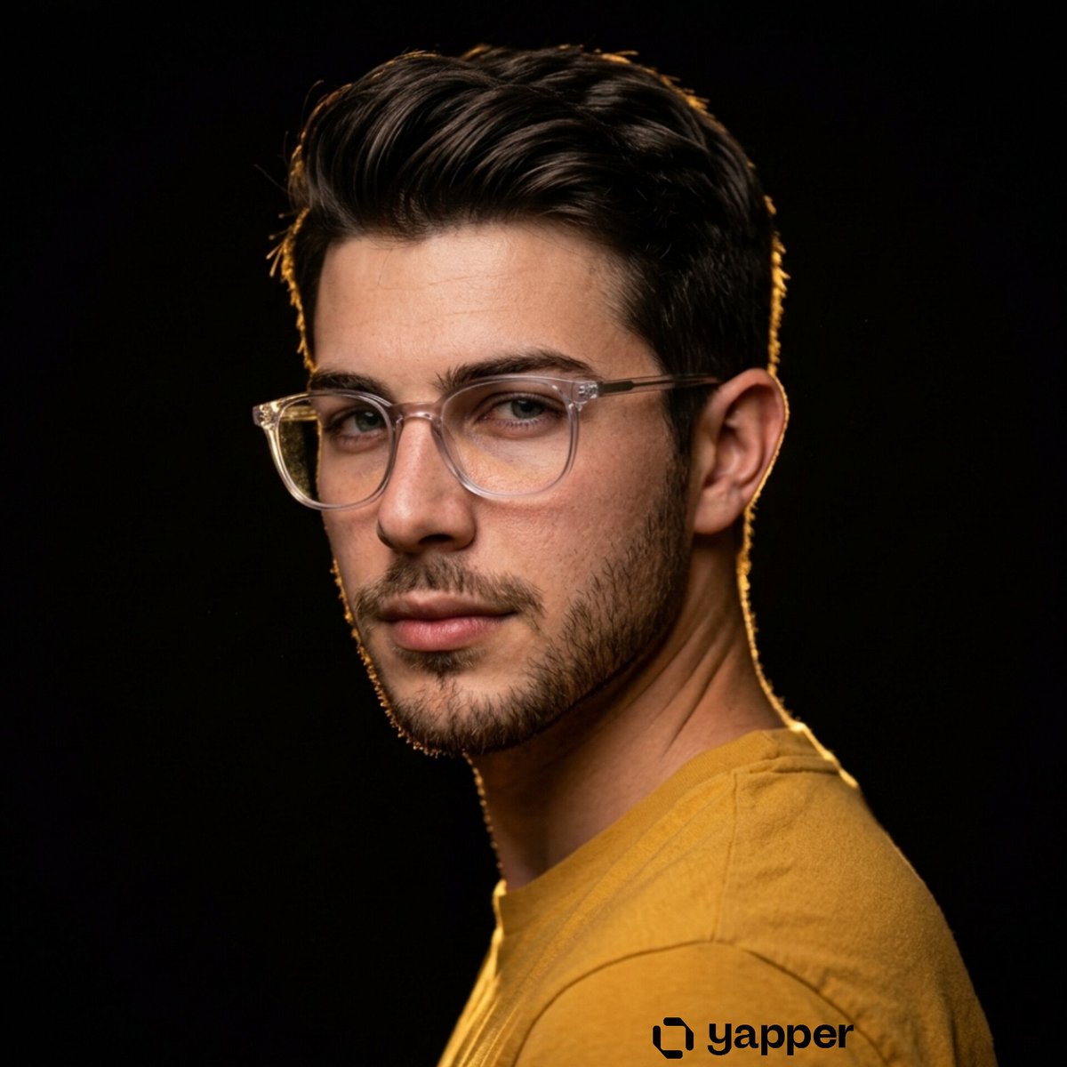 AI Prompt for Ultra-Realistic Young Man Portrait with Dramatic Lighting