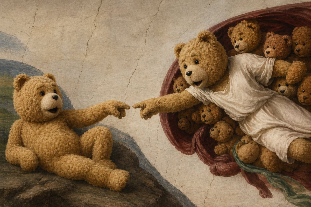 AI Prompt for Whimsical Teddy Bear Art: Humorous Paradise Parody