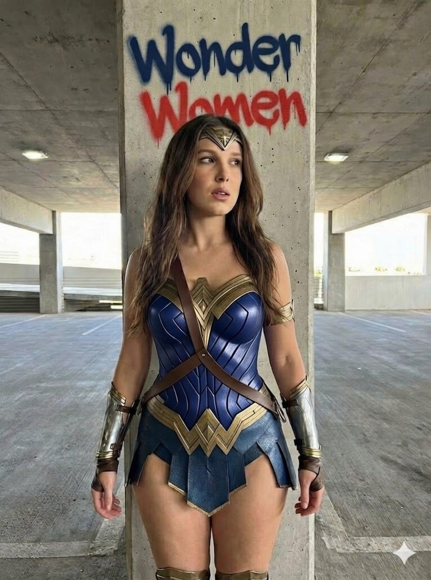 AI Prompt: Stranger Things Actresses as DC Superheroes Cosplay