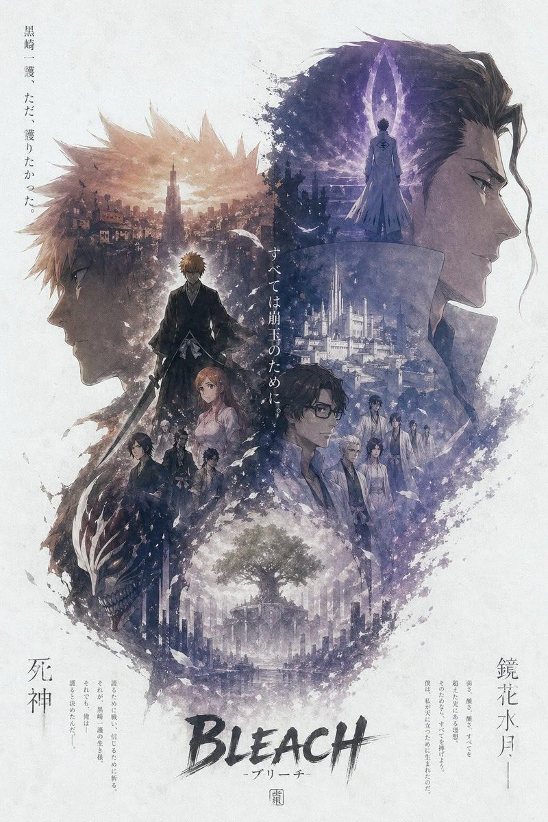 Anime Character Poster Art Design