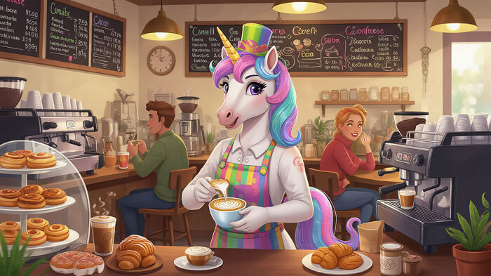 Dragon Student in a Classroom – Fun AI Image Prompt