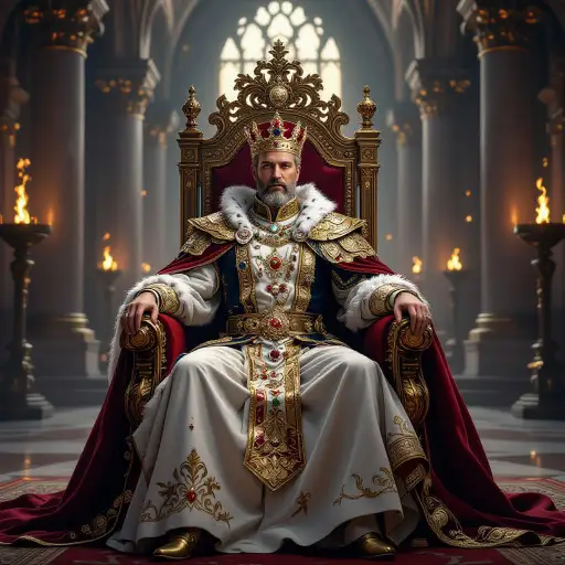 Fantasy Royal Portrait Prompt for LightX