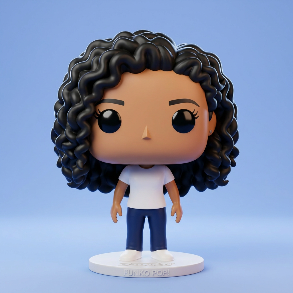 Funko Pop Style Vinyl Figure Portrait Generator