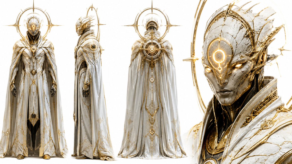 Galactic Explorer Character Design Blueprint