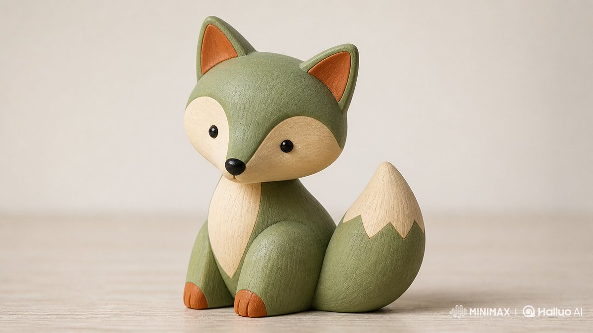 High-Quality 3D Scandinavian Wood Textured Figure AI Prompt
