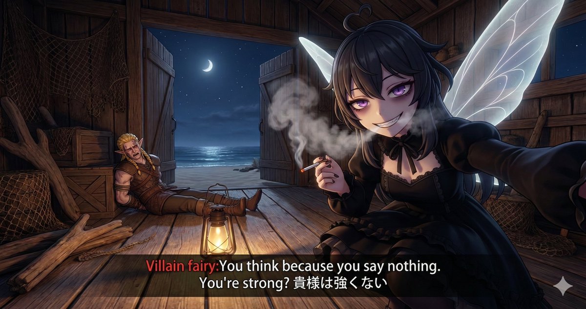 Villain Fairy Quote: Silence and Strength Art