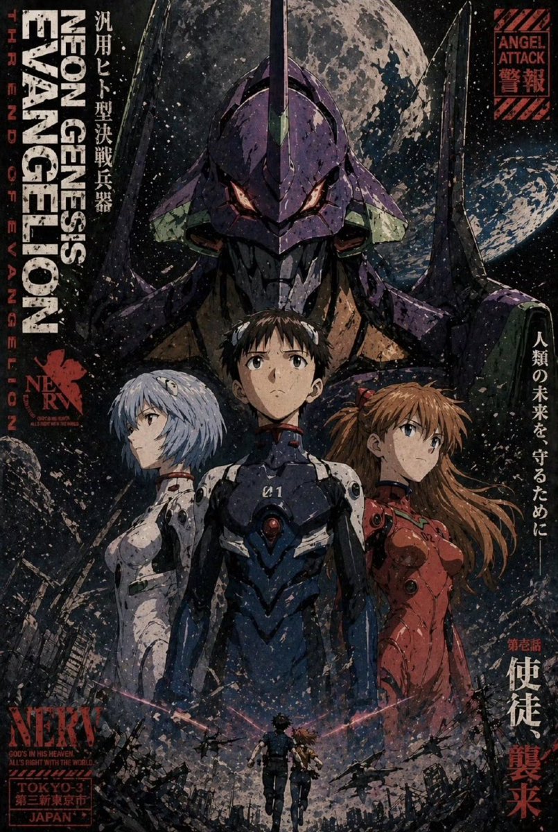 AI Poster Prompts for Dark Anime and Sci-Fi Fan Art