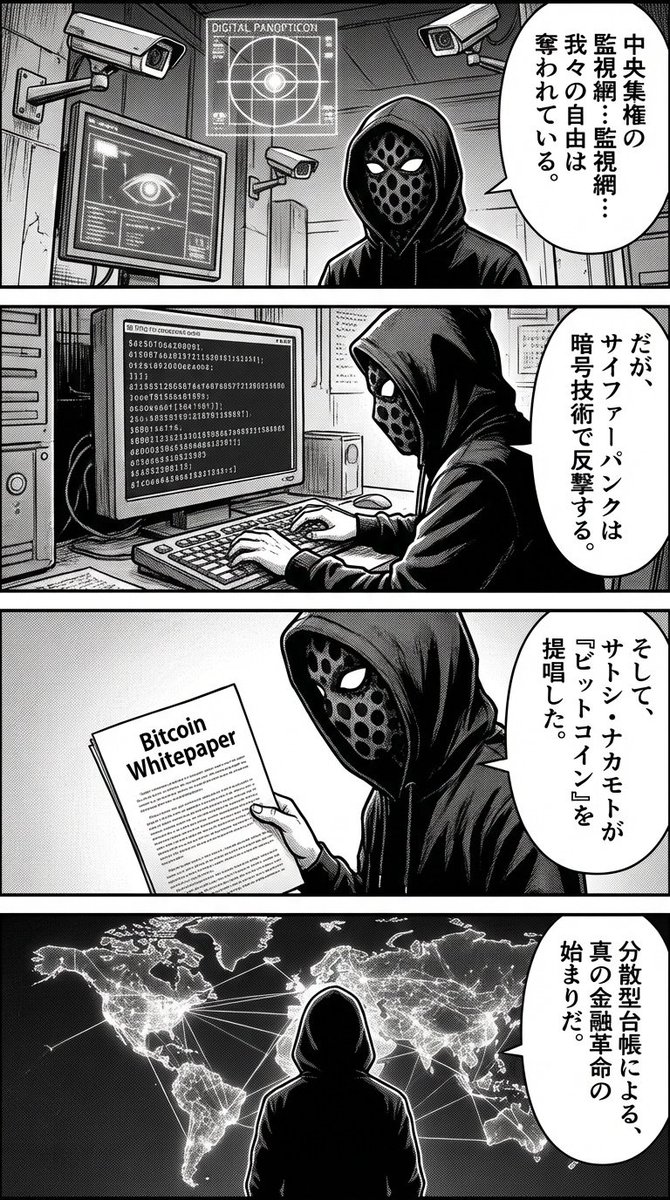 AI Prompt for Crypto-Themed Cyberpunk Comic Art