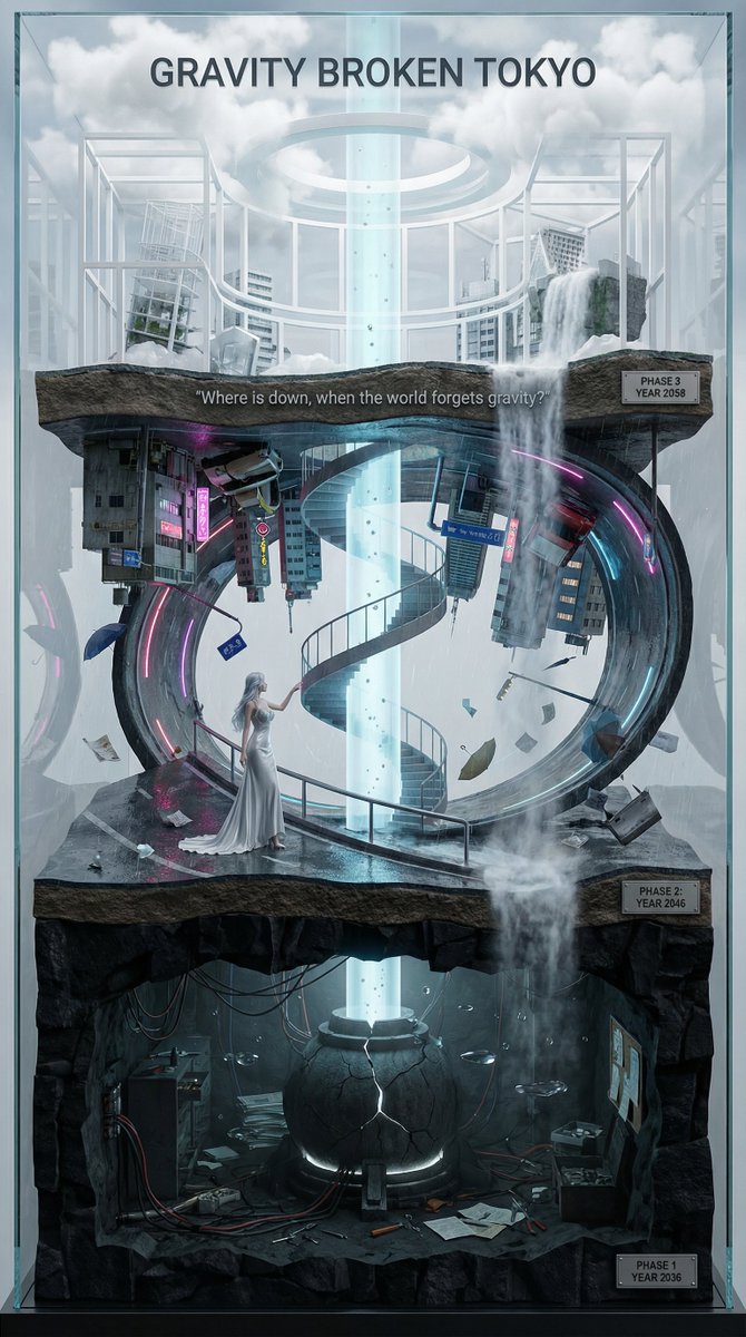 AI Prompt for Detailed Vertical Diorama Sci-Fi Art