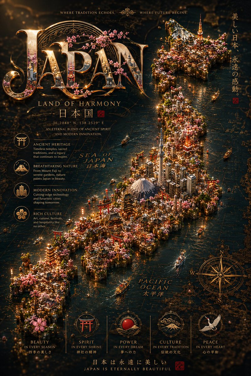 AI Prompt for Fantasy Country Map Generation with Vintage Style
