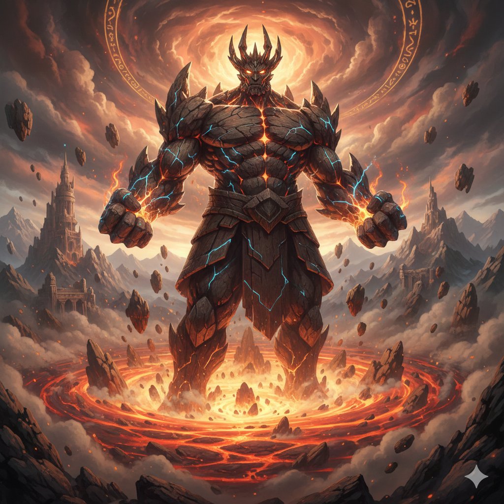 AI Prompt for Fantasy Creature with Epic Fist Radiation