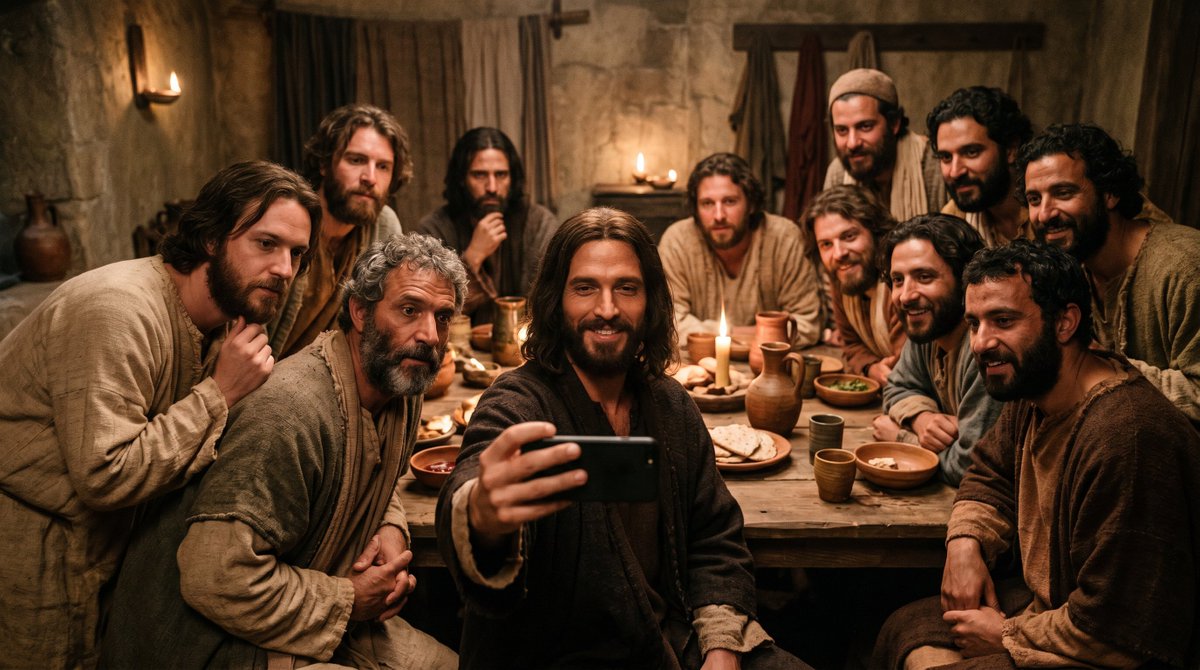 AI Prompt for Modern Biblical Portrait Selfie