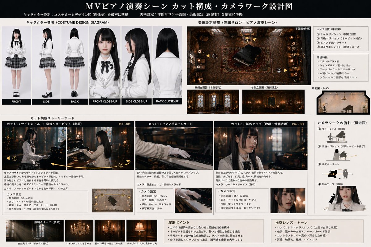 AI Prompt for Music Video Production Storyboard Blueprint